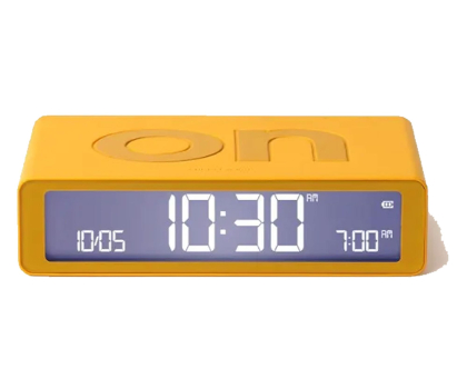 Radio i budzik LEXON Flip Classic Yellow LR157J9